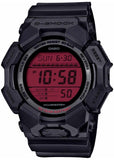 CASIO G-SHOCK RUGGED DIGITAL BOLD RED DIAL BLACK RESIN BAND GD010BRR-1D