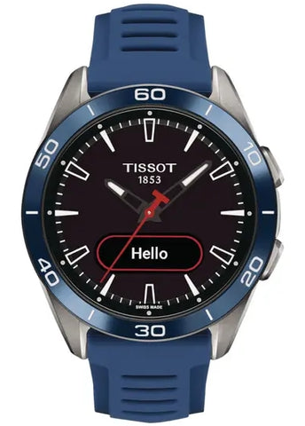 TISSOT SWISS T-TOUCH CONNECT SPORT SOLAR BLUE SILICONE T153-420-47-051-01