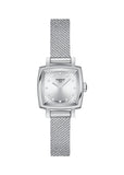 TISSOT SWISS LADIES LOVELY SQUARE DIAMOND SET MESH T058-109-11-036-00