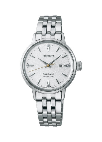 SEIKO PRESAGE AUTOMATIC LADIES DIAMOND SET COCKTAIL TIME SRE017J