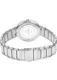 OBAKU KLIP LILLE-BRACE STAINLESS STEEL BRACELET WHITE DIAL V258LXCISC