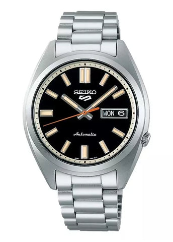 SEIKO 5 SPORTS AUTOMATIC SNXS SERIES BLACK DIAL STAINLESS SRPK89K