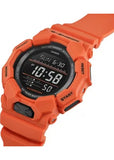 CASIO G-SHOCK RUGGED DIGITAL ORANGE RESIN BAND GD010-4D