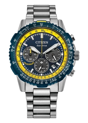 CITIZEN ECO-DRIVE PROMASTER NAVIHAWK BLUE ANGELS STAINLESS CA4667-53L