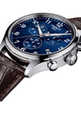TISSOT SWISS GENTS CHRONOGRAPH XL CLASSIC BLUE DIAL LEATHER T116-617-15-047-00