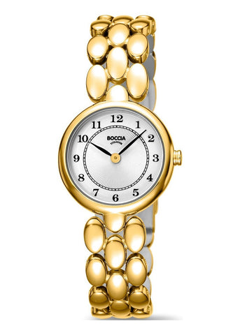 BOCCIA LADIES TITANIUM GOLD BRACELET 3378-03