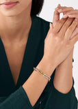 FOSSIL JEWELLERY HERITAGE D-LINK TWO-TONE STEEL BRACELET JF04349998