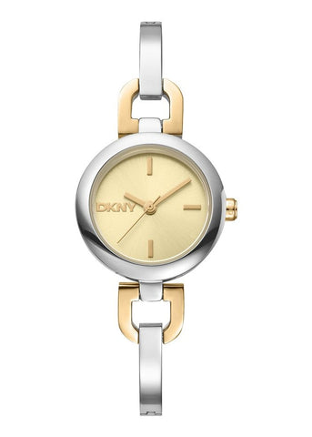 DKNY HALF BANGLE CHAMPAGNE DIAL STAINLESS STEEL BRACELET DK1L161M0065