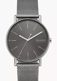 SKAGEN SIGNATUR GREY DIAL GUNMETAL MESH BRACELET SKW6577