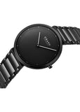 OBAKU KLIP-DARK BLACK BRACELET BLACK DIAL V258GXBBSB