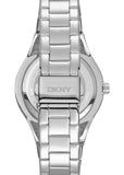 DKNY PARSONS GLITZ BLUE DIAL STAINLESS STEEL BRACELET DK1L025M0035