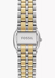 FOSSIL HARLOW TEXTURED BLUE DIAL TWO-TONE BRACELET ES5480