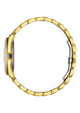 CITIZEN LADIES ECO-DRIVE BLUE DIAL GOLD BRACELET EM1142-84L
