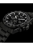 TISSOT SWISS SUPERSPORT CHRONOGRAPH BLACK DIAL BLACK BRACELE T125-417-33-051-00