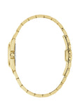 BULOVA LADIES SURVEYOR MINI PINK DIAL GOLD BRACELET 97L187