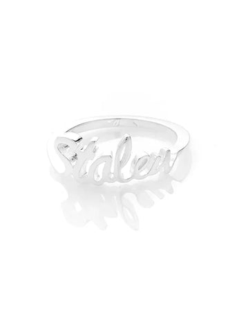 STOLEN GIRLFRIENDS CLUB STOLEN SCRIPT RING JWL2003