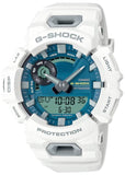 CASIO G-SHOCK ANALOGUE / DIGITAL BLUETOOTH WHITE RESIN BAND GBA900CB-7A