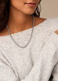 FOSSIL JEWELLERY ALL STACKED UP BOX LINK CHAIN NECKLACE JF04576040