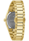 BULOVA GENTS CLASSIC SUPER SEVILLE GREEN DIAL GOLD BRACELET 97B237