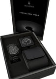 BULOVA GENTS LUNAR PILOT LIMITED EDITION BLACK HOLE BOX SET 98A335