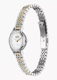 SKAGEN ANITA MICRO MOTHER OF PEARL DIAL TWO-TONE BRACELET SKW3191