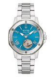 BULOVA LADIES MARINE STAR AUTOMATIC STAINLESS STEEL 98L317