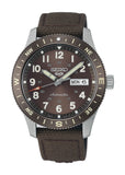 SEIKO 5 SPORTS FIELD SERIES AUTOMATIC BROWN NYLON BAND HDB009K