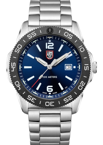 LUMINOX PACIFIC DIVER BLUE DIAL STAINLESS STEEL BRACELET XS.3123