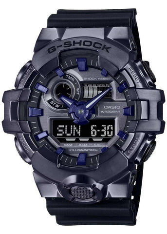 CASIO G-SHOCK G-STEEL ANALOGUE / DIGITAL METAL COVERED GM700P-6A
