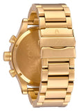 NIXON 51-30 CHRONO ALL GOLD CASE & BRACELET A1389 502-00