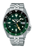 SEIKO 5 SPORTS AUTOMATIC G.M.T BI-COLOUR GREEN STAINLESS SSK035K