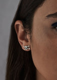 STOLEN GIRLFRIENDS CLUB PIRATE FLAG STUD EARRINGS JWL3-24-5