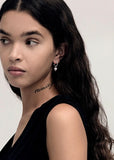 STOLEN GIRLFRIENDS CLUB LOVE ANCHOR PINK OPAL EARRINGS JWL20245-PO