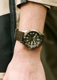 SEIKO 5 SPORTS FIELD SERIES AUTOMATIC BROWN NYLON BAND HDB009K