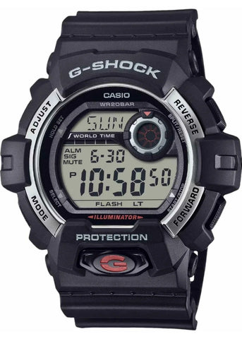 CASIO G-SHOCK DIGITAL BLACK RESIN BAND G8900S-1D