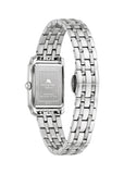 BULOVA LADIES FRANK SINATRA STAINLESS STEEL BRACELET 96L341
