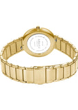 OBAKU KLIP LILLE-CIDER GOLD BRACELET WHITE DIAL V258LXGISG