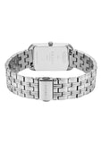 OBAKU KAMILLE BRACE STAINLESS STEEL BRACELET SILVER DIAL V293LXCISC