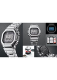 CASIO G-SHOCK G-STEEL SOLAR DIGITAL STAINLESS STEEL BRACELET GMWB5000D-1D