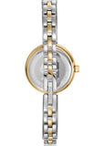 DKNY LOGO SILVER DIAL TWO-TONE BRACELET DK1L115M0065