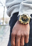 CASIO G-SHOCK G-STEEL ANALOGUE / DIGITAL METAL COVERED GOLD GM110G-1A9