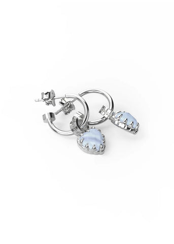 STOLEN GIRLFRIENDS CLUB LOVE ANCHOR BLUE LACE AGATE JWL20245BL