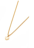 STOLEN GIRLFRIENDS CLUB STOLEN HEART NECKLACE GOLD PLATED JWL2040-18YGP