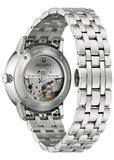 BULOVA GENTS CLASSIC HUDSON AUTOMATIC BLUE DIAL STAINLESS 96B447