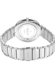 OBAKU KLIP-BRACE STAINLESS STEEL BRACELET WHITE DIAL V258GXCISC