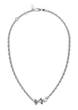 STOLEN GIRLFRIENDS CLUB PIERCED BOW NECKLACE JWL1-26-25