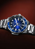 BULOVA GENTS MARINE STAR AUTOMATIC BLUE DIAL STAINLESS STEEL 98B466