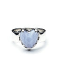 STOLEN GIRLFRIENDS CLUB LOVE CLAW RING BLUE LACE AGATE JWL19181BL