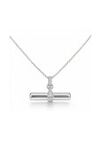 GEORGINI ALCHEMY ANDY FOB PENDANT SILVER IP1241W