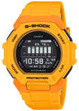 CASIO G-SHOCK G-SQUAD DIGITAL YELLOW RESIN BAND GBD300-9D